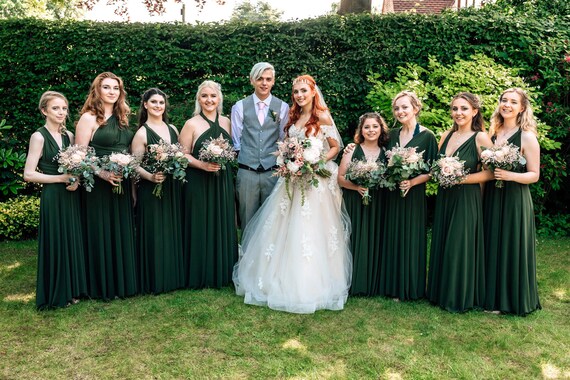 bridesmaid dresses ann arbor Tilly Satin High Neck Bridesmaid Dress main image 0