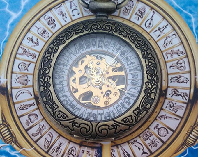 Alethiometer Inspired Mechanical Pocket Watch / Necklace - Etsy