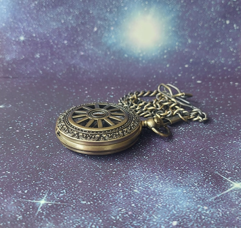 Alethiometer Inspired Pocket Watch / Necklace image 3