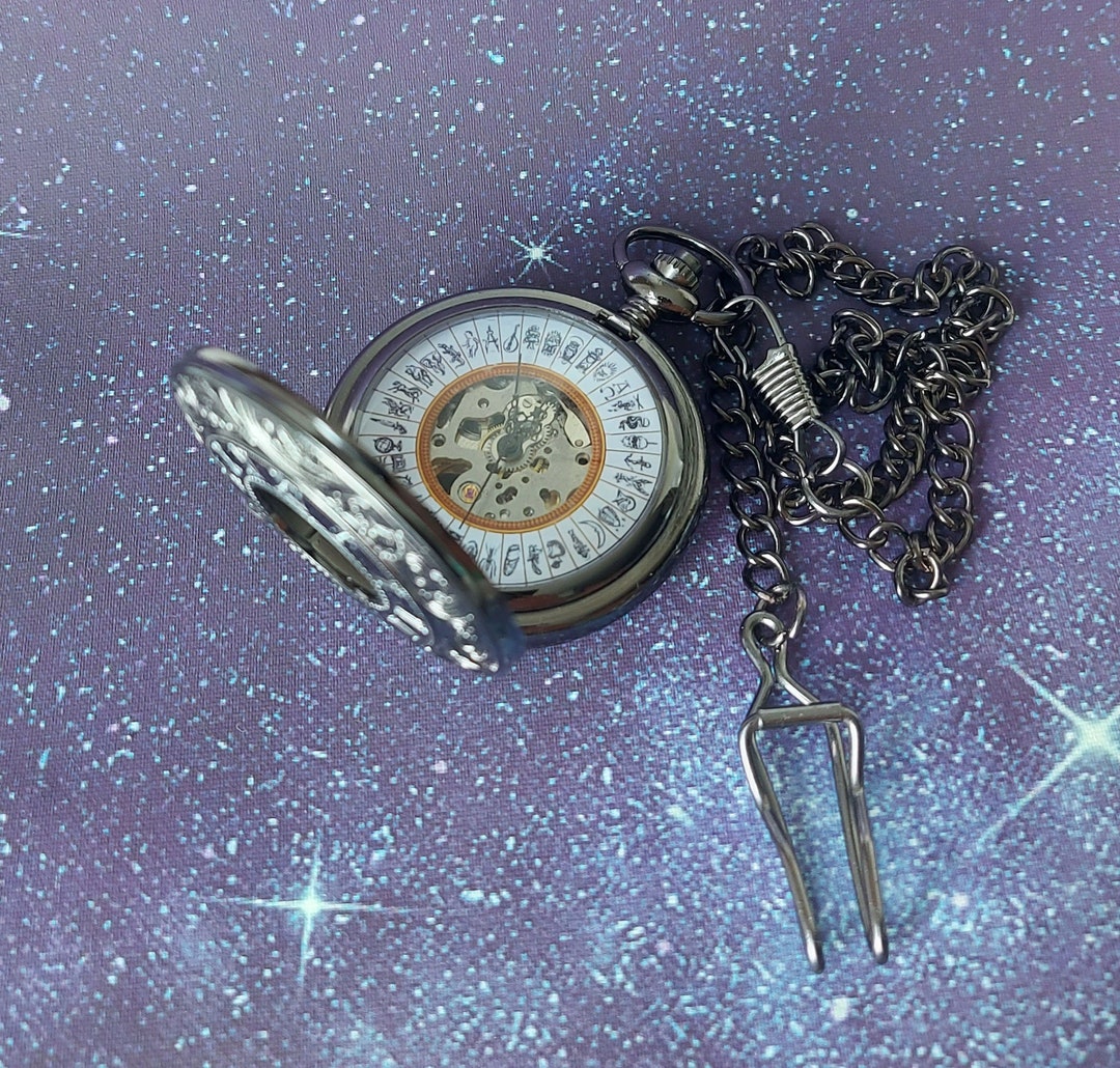 Alethiometer Inspired Gunmetal Mechanical Pocket Watch - Etsy