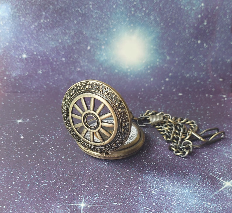 Alethiometer Inspired Pocket Watch / Necklace image 2