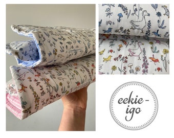 Theo Print | Eekieigo | Made with Liberty London Fabric | Custom Made Pram Liner | Stroller Liner | Seat Liner | Buggy