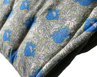 William Morris Anemone Print | Custom Made Pram Liner | Eekieigo | Stroller Liner | Pram Specific