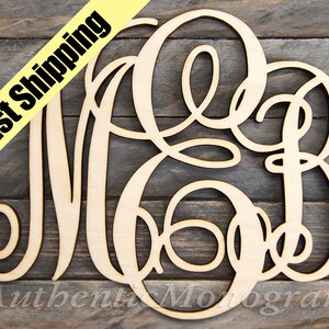 CUSTOM HOME DECOR Wooden Letters Monogram Wall Hanging Dorm Room Monogram Personalized Wall Art Wooden Monogram