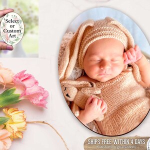 Kids Photo Refrigerator Magnet - Engagement Save the Date Bridal Shower Gift Basket Housewarming Gift - Made in the USA