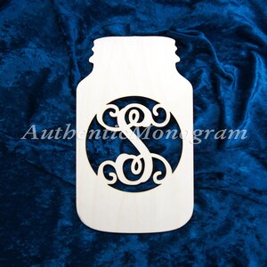 Wooden Mason Jar Sign - Door Hanger - Wedding Gift - Housewarming Gift - 93104 - USA-Made