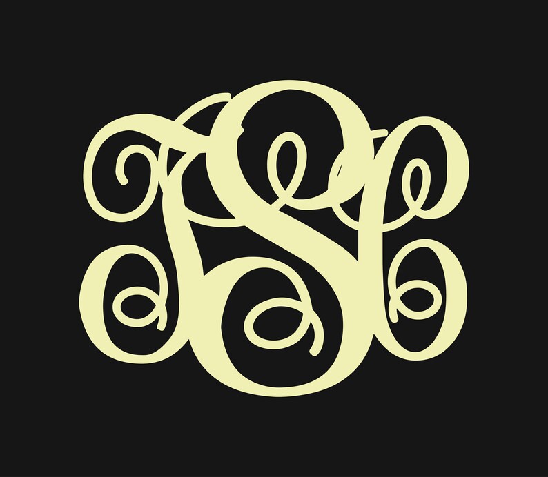 May include: A yellow monogram with the letters 'S' and 'S' intertwined in a decorative script font.