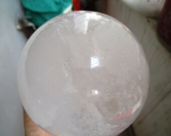 1.160 KGM Quartz Crystal Ball, large crystal sphere large  crystal therapy divination ball