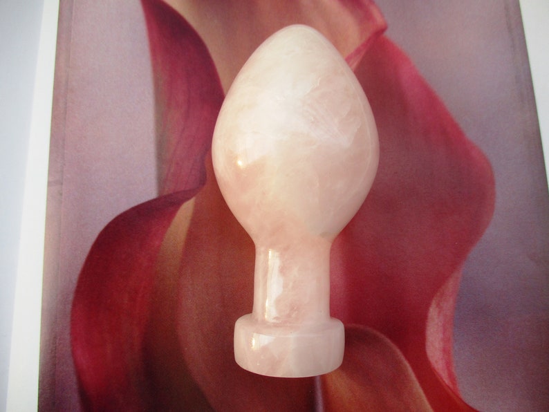 5 Anal Butt Plug Rose Quartz / Sunstone Pleasure Yoni Dildo Goddess Plug Sexytoy dildoes For Man With Gift Bag / Massage stone Rose Quartz