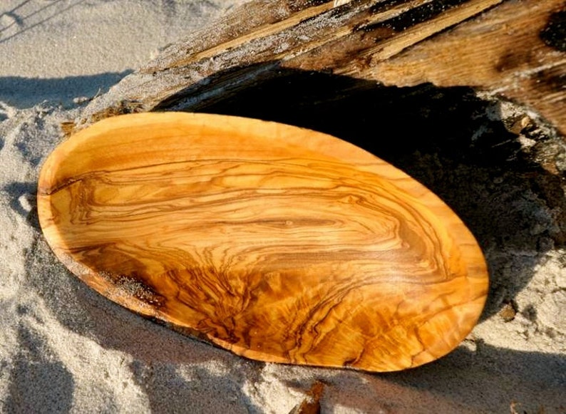 Olive Wood Ring Dish or Change Dish 5th Year Wedding & Etsy