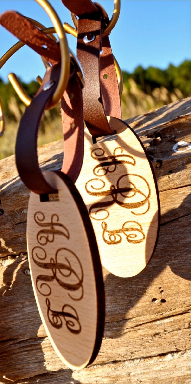 Custom Luggage Tag Personalized Wood Engraved Luggage Tag Etsy