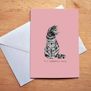To A Purrrfect Mum Greetings Card