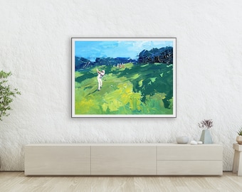 Augusta 16 Limited Edition Serigraph by Mark King - For Sale
