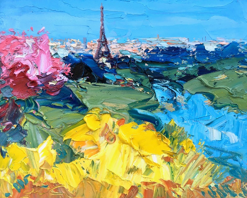 Живопись мастихином картины