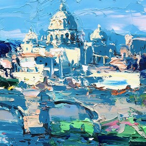 Detail of Rome oil painting on canvas