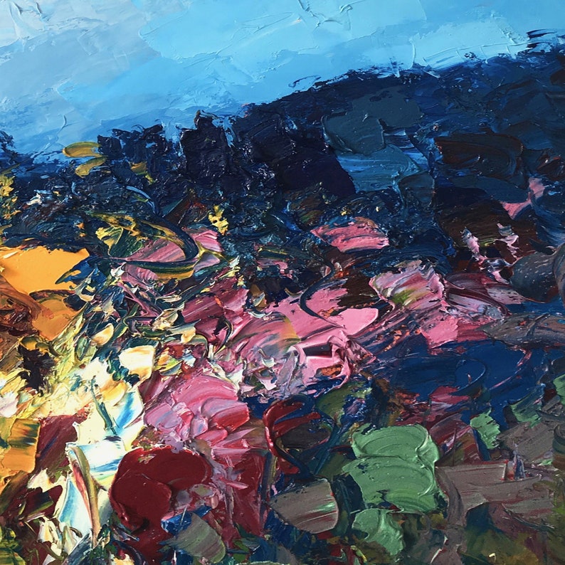 Detail of Landscape Painting