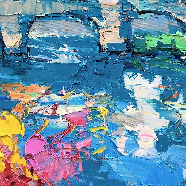 Detail of Rome oil painting on canvas