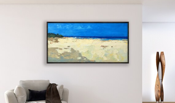 Get Strandszene leinwand wandkunst Free