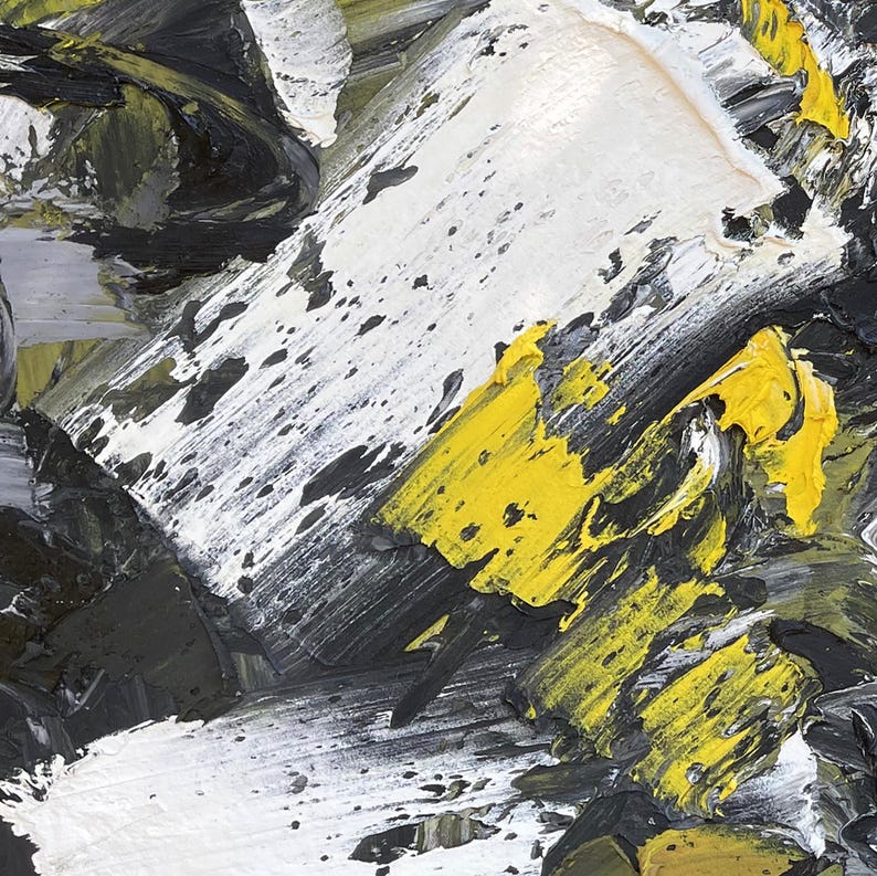 Abstract Painting on Canvas, Original Art, Modern Wall Art, Abstract