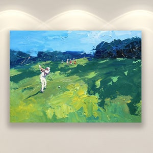 Golf Art, Wall Art Prints, Augusta Master, Sport Art, Art Print, Landscape Art, Office Wall Art, Wall Decor Art, Golf Gift