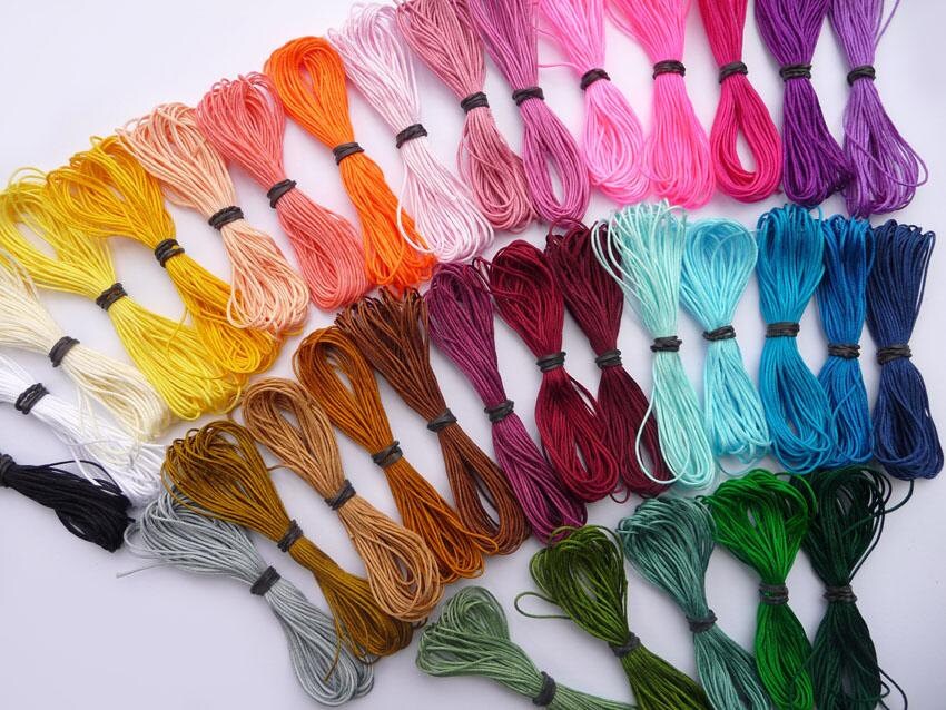 Cavo Macramè Cordoncino Nylon PandaHall - 6 Colori Per Macramè E - Foto 7