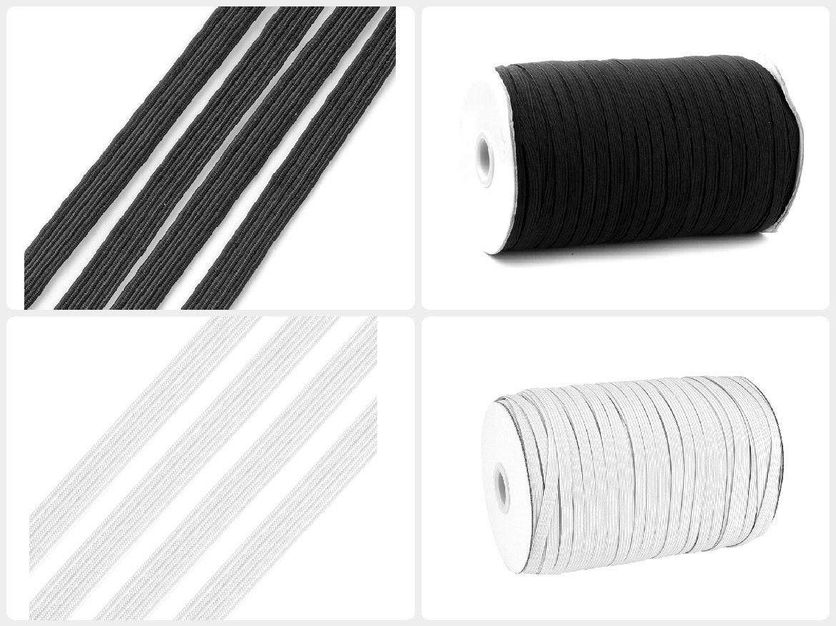 Elastic Cord Stretchy String for Bracelets and Necklaces Jewelry Round  Elastic Cord,stretch Cord Drawstring,elastic Rope Craft DIY Hair Tie 