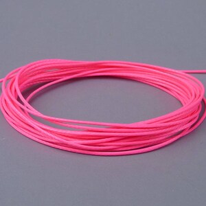 MIX 30 colors total 150 meters, 0.5mm Waxed poliester cords, very good quality zdjęcie 8