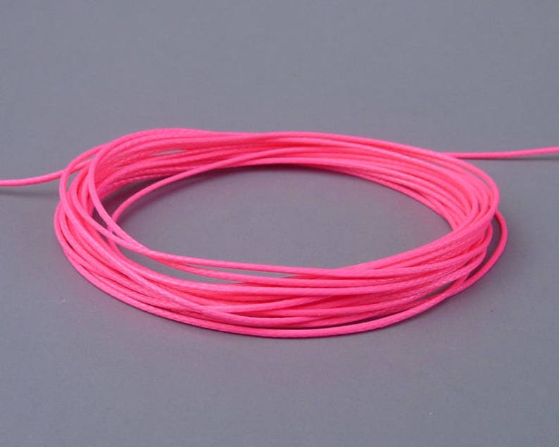 MIX 30 colors total 150 meters, 0.5mm Waxed poliester cords, very good quality zdjęcie 8