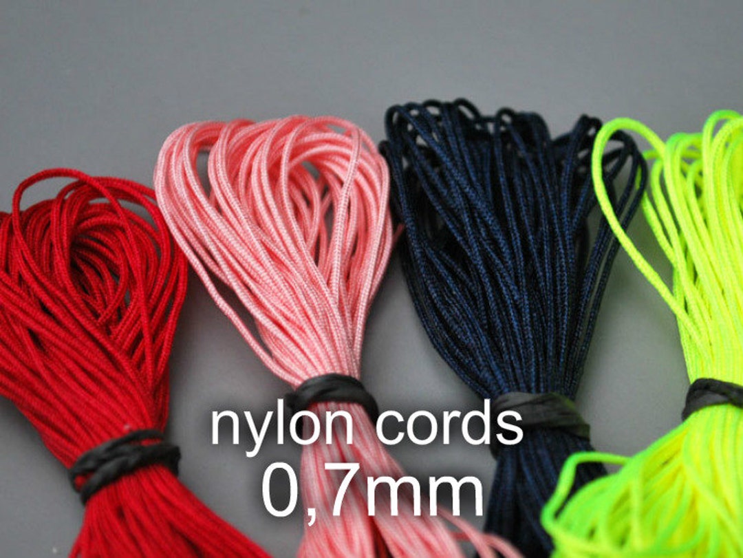 0.7-0.8mm Nylon Cord, Shamballa, 10 Meters, Micro Macrame