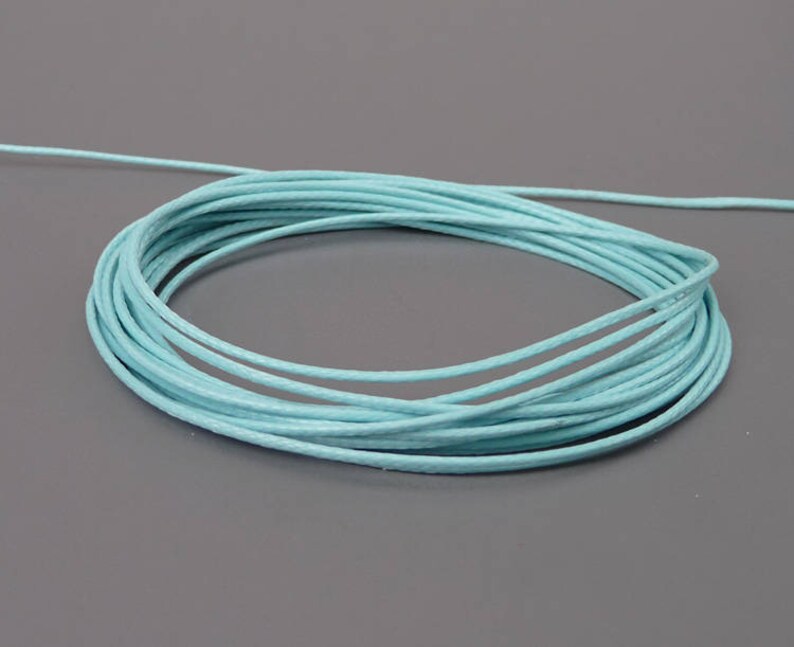 MIX 30 colors total 150 meters, 0.5mm Waxed poliester cords, very good quality zdjęcie 4