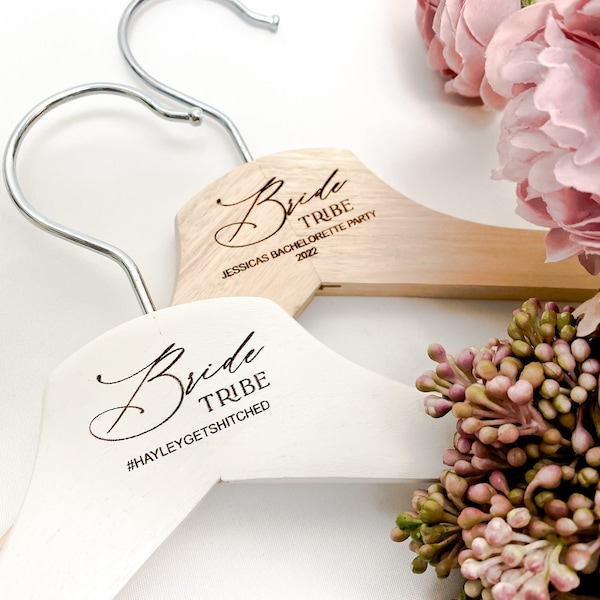 BACHELORETTE PARTY Personalised Coat Hanger | Wedding Gifts | Bridesmaid Gift | Hens Party | Bridal Party Gifts | Custom Coat Hangers