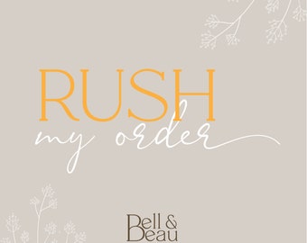 RUSH My Order | ADD ON