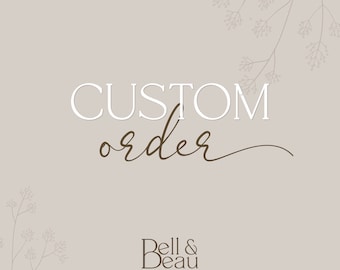 CUSTOM ORDER for Denicia