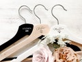 Personalised Custom Coat Hanger, Bridesmaid and Groomsman Gifts, Perfect Wedding Keepsake