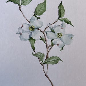 Aangepaste bloemportret - aangepaste handgetekende bloemen van foto - inkt en aquarel bloemschilderij - housewarmingcadeau - cadeau - woondecoratie