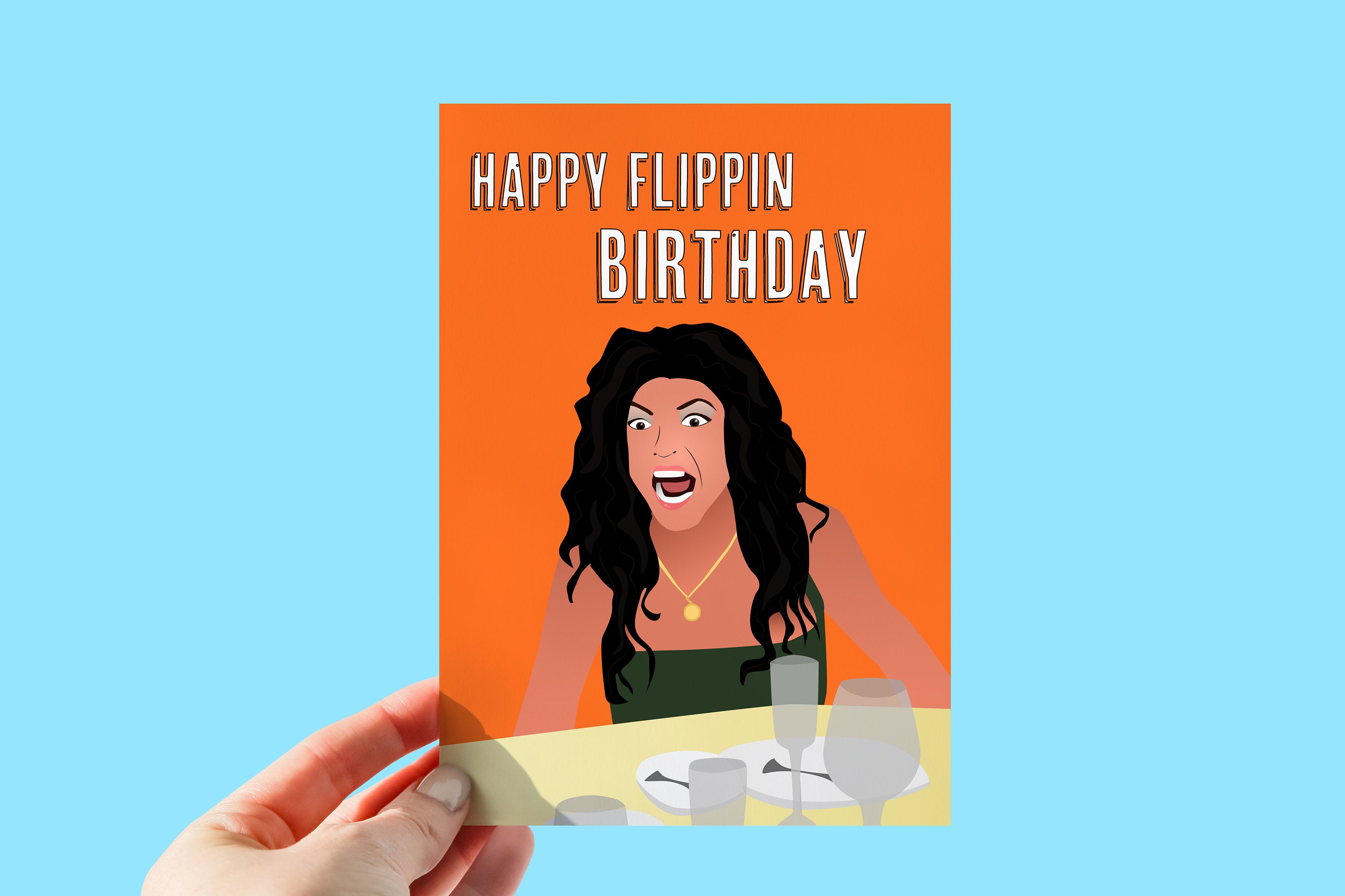 Reality Tv Birthday Card UK