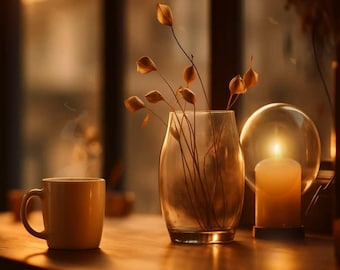 アニメーション化された居心地の良いコーヒーショップの背景：Lofi Twitchオーバーレイ（MP4ビデオ、JPG画像）