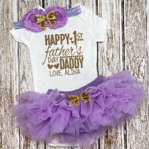 Baby Girl 1st Father&#39;s Day Outfit , First Fathers Day 2023, Daddy&#39;s Girl Outfit, Fathers Day Gift Girl, Fathers Day Baby Clothes