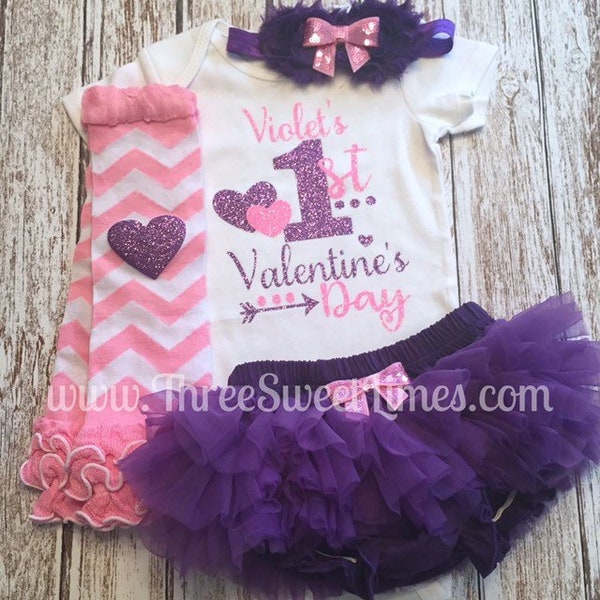 Girls Valentine Outfit Etsy