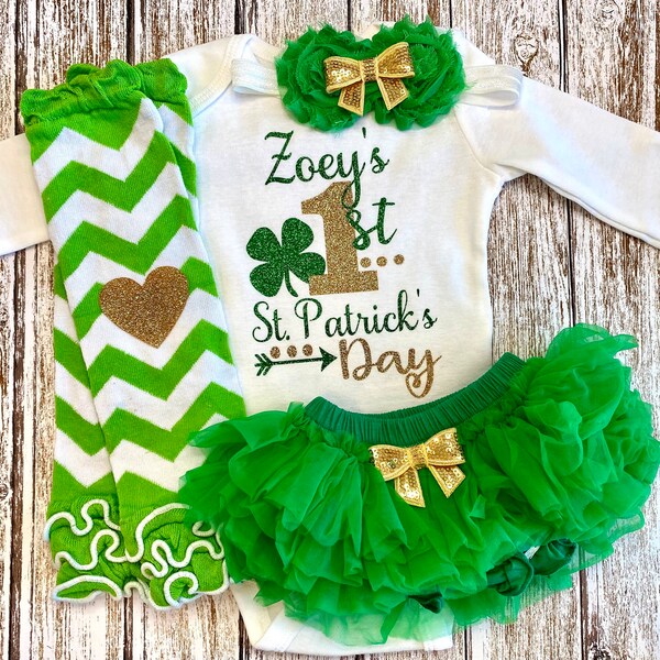 my first st paddys day outfit