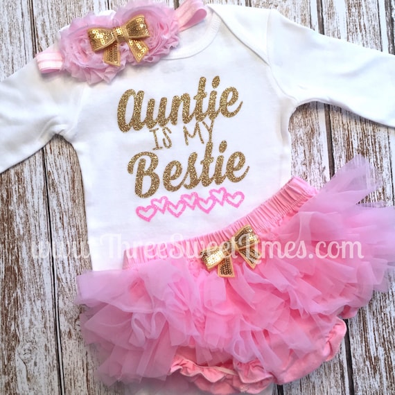 Aunties bestie baby outfit sale