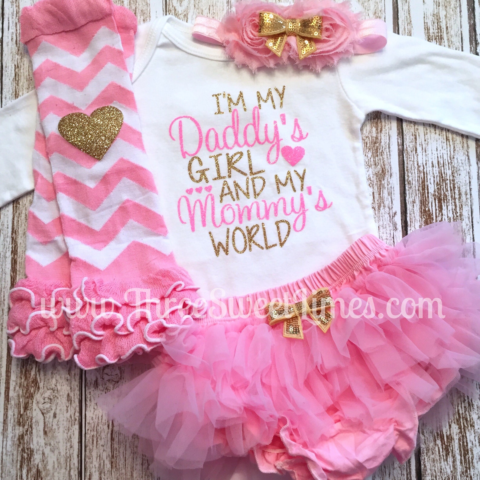 Daddy's Girl Baby Girl Outfit I'm My Daddy's Etsy