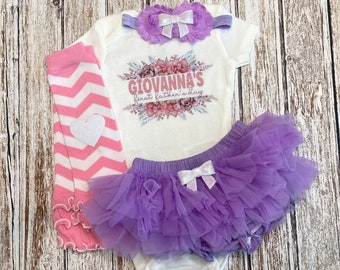 Ma première tenue fête des pères bébé fille, body chemise personnalisé fête des pères pour bébé, tenue fête des papas fille, cadeau papa bébé coffret cadeau papa