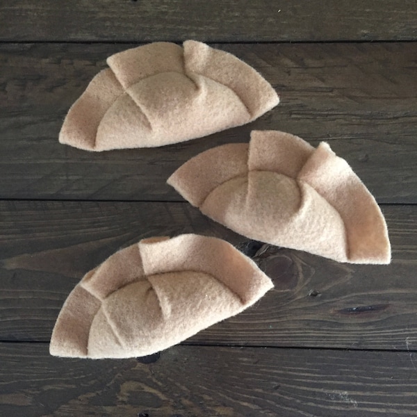 Pierogi Catnip Cat Toy - 3 Pack - Organic Cat Nip Toys - Unique Cat Toys - Set of 3 - Pirogi - Organic Catnip