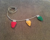 Christmas Lights Cat Toy - Organic Catnip Holiday Cat Toy - Light Bulbs - Cat Christmas Gift - Merry Christmas - Meowy Christmas