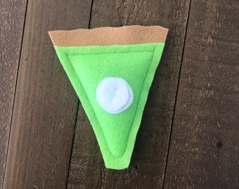 Key Lime Pie Cat Toy with Organic Catnip