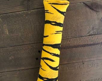 Tiger Stripe Kick Stick with Organic Catnip and Crinkle