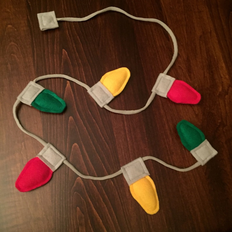 Christmas Lights Cat Toy Organic Catnip Holiday Cat Toy image 2