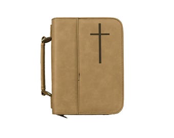 Small Light Brown Bible Cover