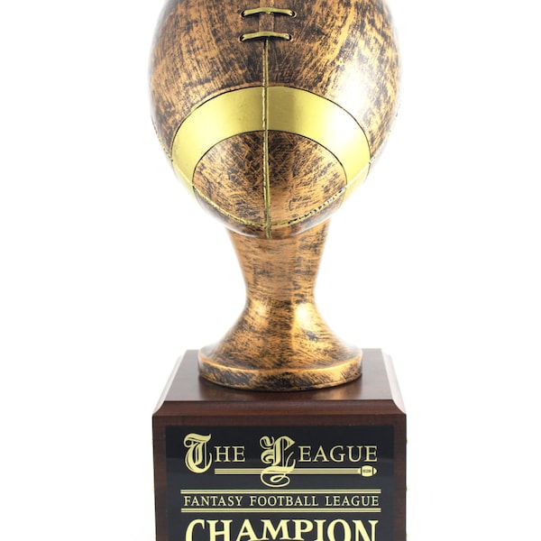 Fantasy Football Large Football Perpetual Trophy